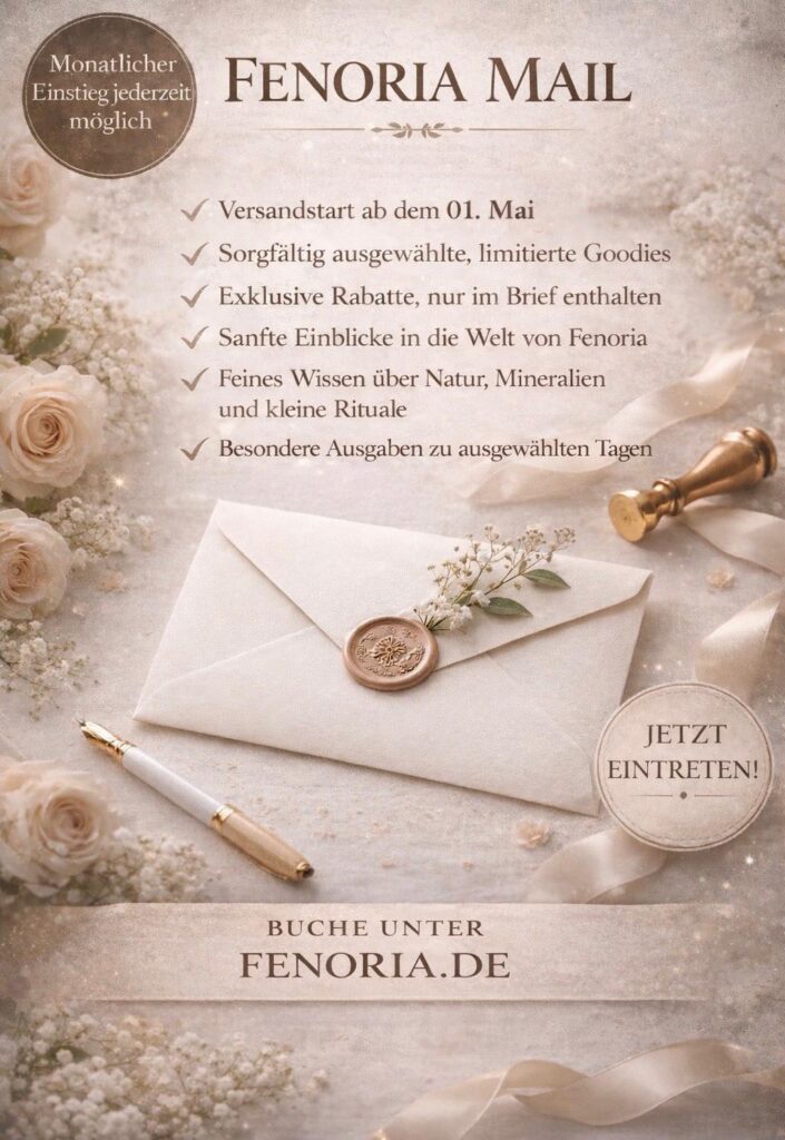 Fenoria Mail - dein monatlicher Wohlfühlbrief